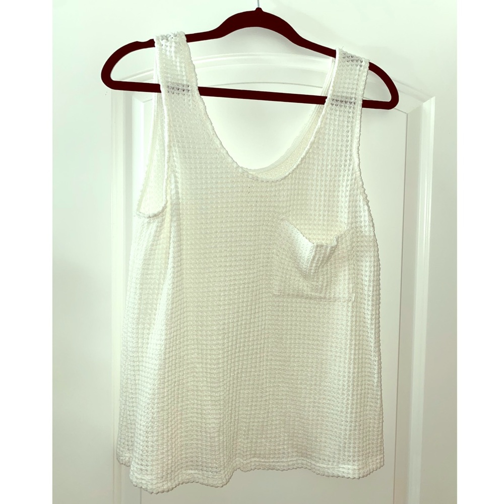 Adorable white tank